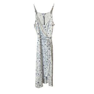 NWT 41 Hawthorn Stitch Fix Floral Faux Wrap Midi Dress Sz. S